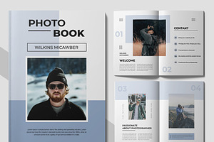 Photo Book Portfolio Layout