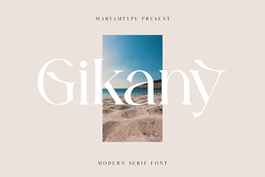 Gikany Modern Serif