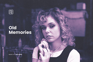 Old Memories Photo Effect, a Layer Style Add-On by WudelMbois Studio