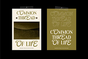 LesBageur | Calligraphic Serif Font, a Serif Font by Hole Hope Design (Thumbnail 8 of 10)