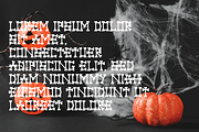 Dr. Bones - Halloween Font, a Script Font by Design House (Thumbnail 2 of 3)