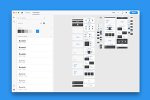 AdobeXD Wireframes: Desktop & Mobile