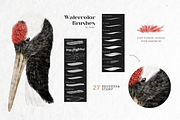 Procreate Watercolor Brushes Set, a Brush Add-On by Balada Digital Art (Thumbnail 7 of 12)