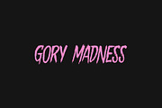 Gory Madness, a Blackletter Font by Mirco Zett (Thumbnail 6 of 7)