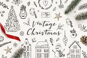 Vintage Christmas, a Decorative Illustration by Redchocolate (Thumbnail 1 of 11)