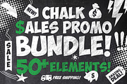 50 Chalk Sales Promo Bundle, a Graphic by SkyvaraSupply (Thumbnail 1 of 5)