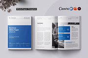 White Paper | Canva, Word, PPTX, IND, a Brochure Template by ArtisticLand (Thumbnail 1 of 9)