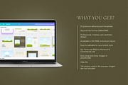 CANVA Editorial Instagram Templates, a Social Media Template by Oksafox (Thumbnail 5 of 16)