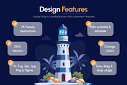 Travel and Camping Illustration Set, a Person Illustration by Brickclay (Thumbnail 2 of 10)