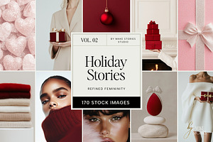 Elegant Christmas Holidays Images, a Holiday Photo by Make Stories Studio
