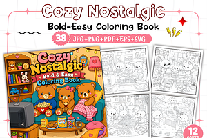 Bold Easy Cozy Nostalgic, a Decorative Illustration by Design Station