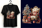 Christmas Chinoiserie Clipart Bundle, an Illustration by SVGArt (Thumbnail 4 of 8)