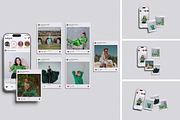 High Quality Instagram Mockup, an Advertising Mockup by Afif_studio (Thumbnail 1 of 5)