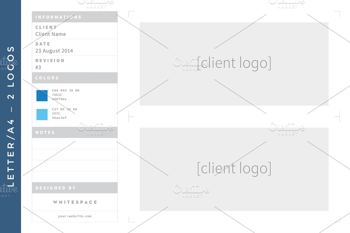 Logo Presentation, a Stationery Template by Whitespace Design (Photo 3 of 4)