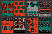 FORMA - 88 MODERN GEOMETRIC POSTERS, a Pattern Graphic by craftlove (Thumbnail 5 of 8)