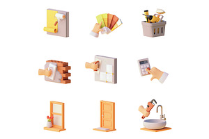 Vector construction icons