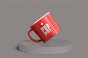 Mug Mockup, a Cups & Container Mockup by megostudi0 (Thumbnail 2 of 7)