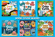 Cozy Cutie Coloring Book Vol- 03, a Decorative Illustration by Coco Bloom (Thumbnail 3 of 4)