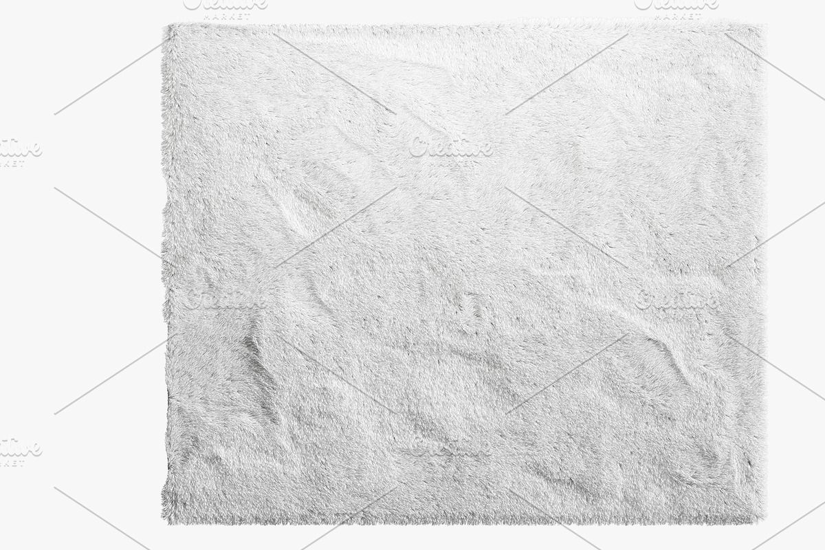nuLoom Shaggy Area Rug (4 colors), a Furniture 3D Model by 3dmitruk (Photo 5 of 18)