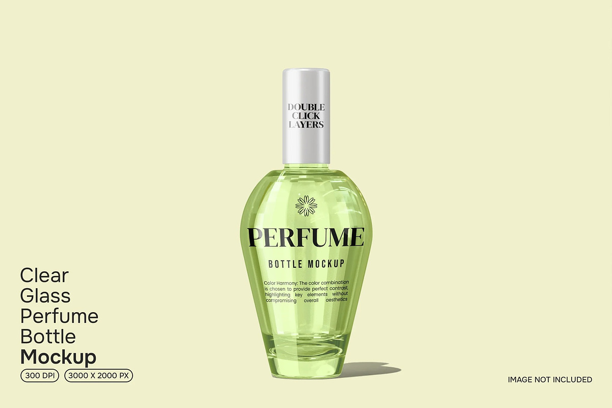 Perfume Bottle Mockup, a Packaging Mockup by renderstockmarket