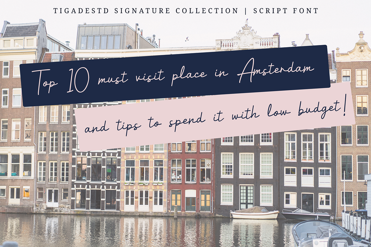 Bernadette Signature | Modern Script, a Script Font by Tigadestd Type (Photo 4 of 7)