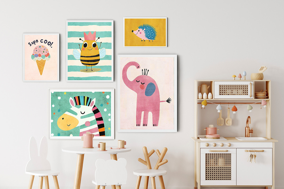 Nursery Art Prints Bundle - 140+, a Background Graphic by Artemsky (Photo 9 of 10)