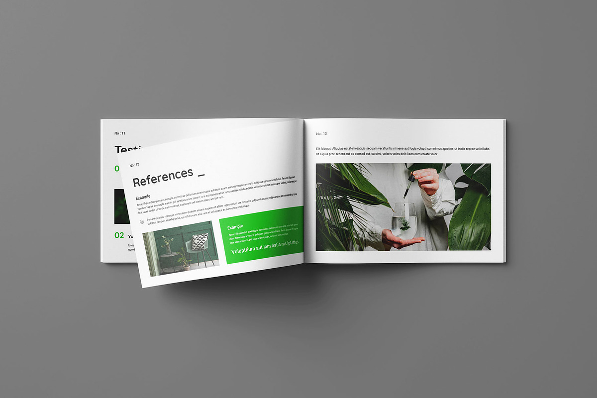 E-Book Layout Landscape, a Magazine Template by Seeing-art (Photo 7 of 10)