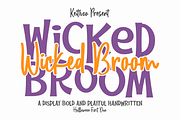 Wicked Broom - Halloween Font Duo, a Handwritten Font by Keithzo (Thumbnail 1 of 10)