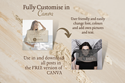 Instagram Template Blogger Neutral, a Social Media Template by Faytemplates (Thumbnail 7 of 9)