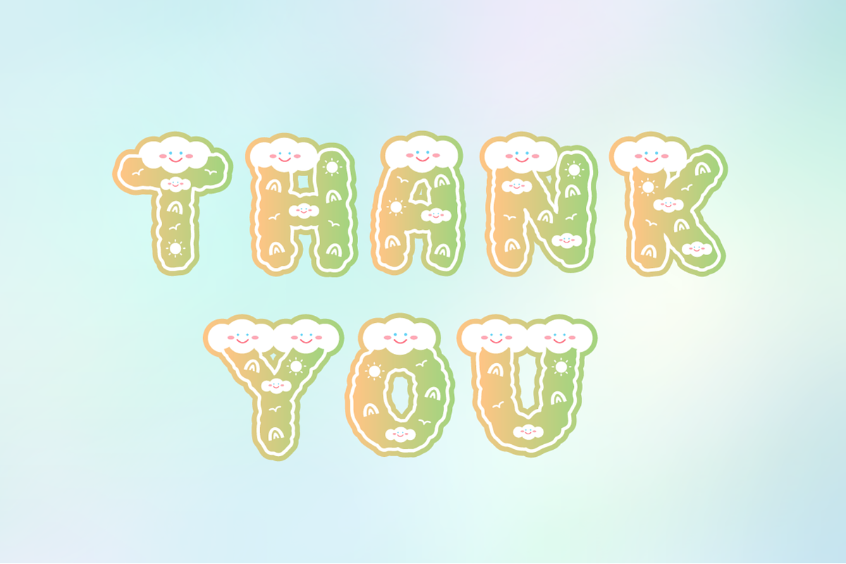 Rainbow Spring - SVG Color Cute Font, a Symbol Font by Kanink Studio (Photo 7 of 7)