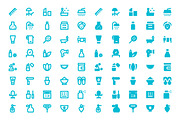 180 Beauty and Spa Material Icons, a Solid Icon by Creative Stall (Thumbnail 4 of 5)