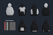 7 Mockups Oversize Long Hoodies, a Hoody Mockup by Grow Design Craft Studio (Thumbnail 5 of 7)