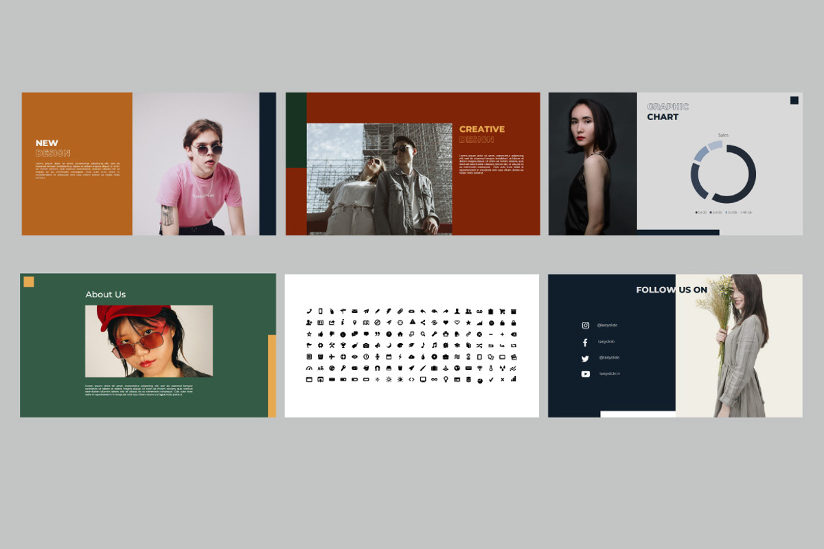 Laisy Fashion - Google Slides, a Presentation Template by Putra Khan (Photo 6 of 7)