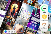 Viral Instagram Reels Templates v2, a Social Media Template by Virall (Thumbnail 2 of 11)