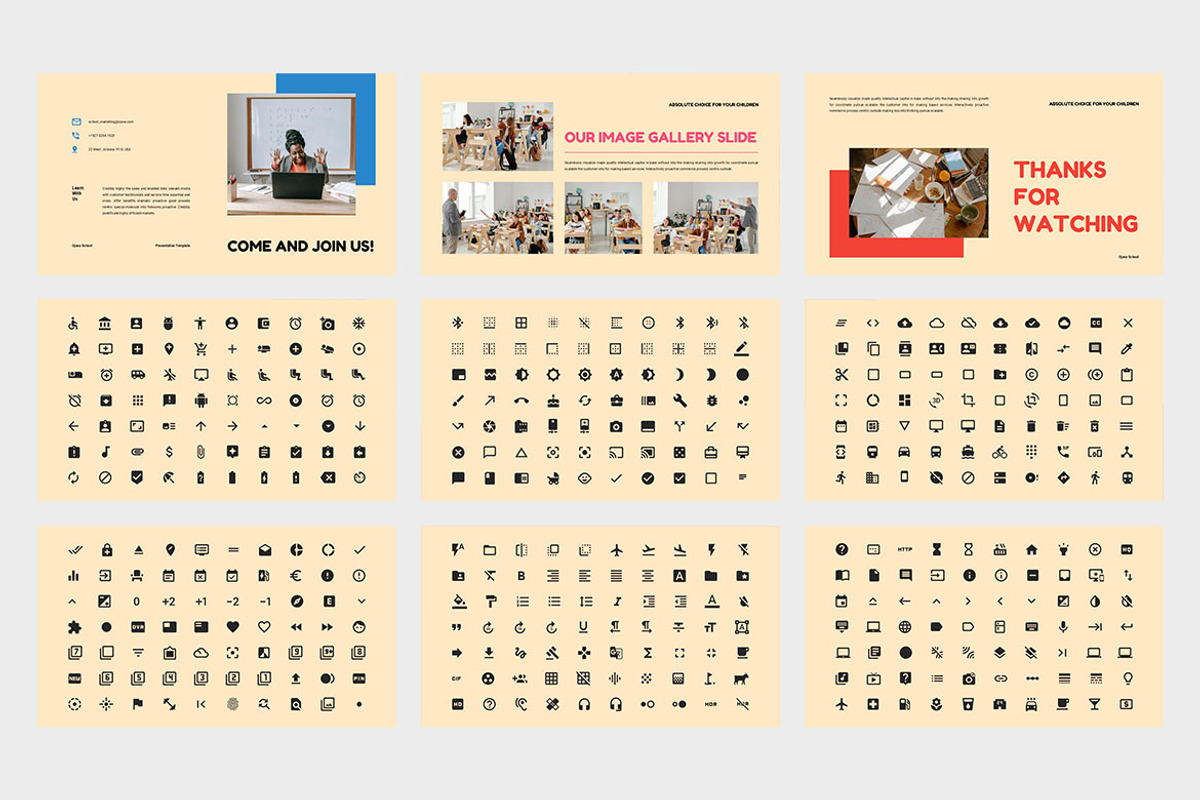 Ojava : School Google Slides, a Presentation Template by Punkl Camp (Photo 5 of 9)