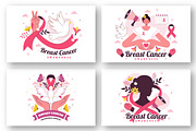 11 Breast Cancer Awareness Month, a Healthcare Illustration by denayunebgt (Thumbnail 3 of 5)