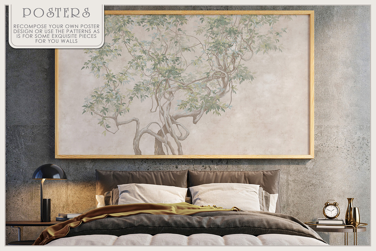Fresco collectionMajestic Branches, a Wallpaper Graphic by Natalia0307 (Photo 7 of 14)