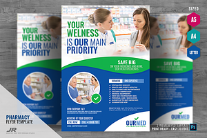 Pharmacy And Medical Supply Flyer