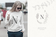 Botanical Alphabet & Monograms., a Decorative Illustration by Designwork (Thumbnail 18 of 18)