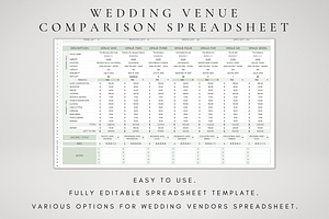 Wedding Venue Comparison Tracker