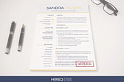 Professional Resume Template Bundle, a Resume Template by HIRED Design Studio (Thumbnail 10 of 13)