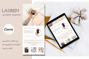 Lauren Newsletter Templates