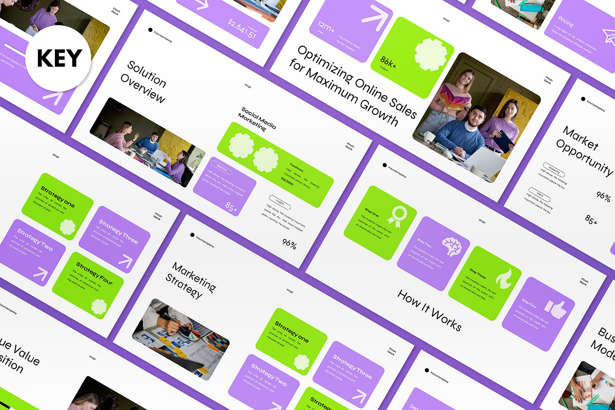 White E-commerce Manager Keynote, a Presentation Template by graphicook (Photo 2 of 8)