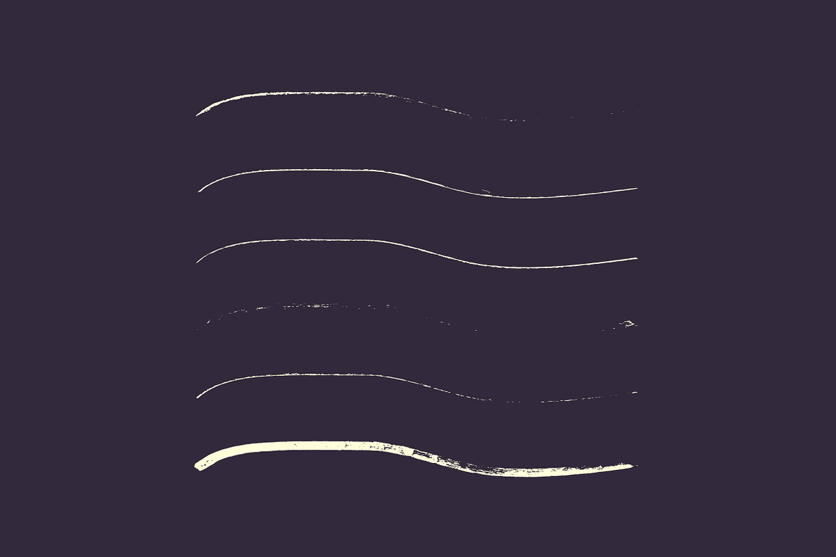 Wax Crayons Illustrator Brushes, a Brush Add-On by TheBlackPixelCo (Photo 11 of 13)