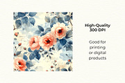 Vintage French Seamless Patterns, a Pattern Graphic by Anna Design Studio (Thumbnail 4 of 6)
