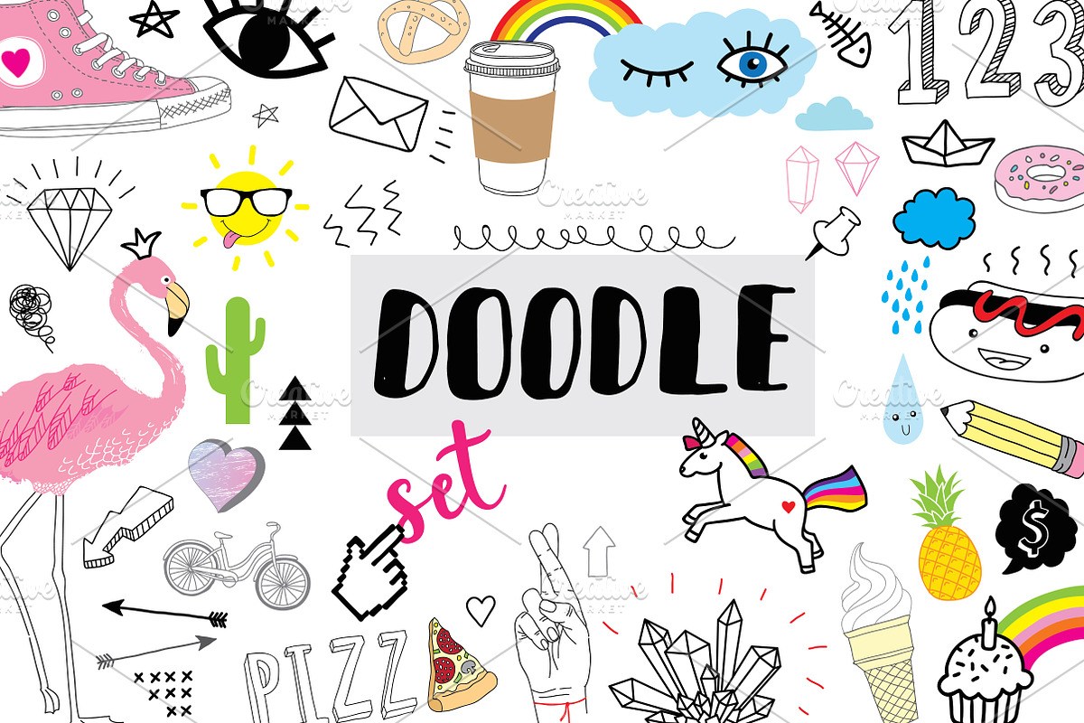 doodle set, an Icon by artnLera (Photo 1 of 3)