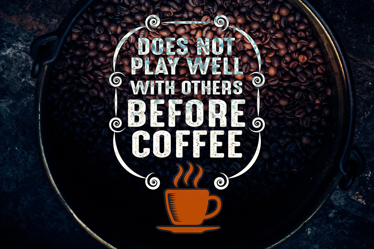 Coffee Quotes SVG Vol 6, a Decorative Illustration by Tosca Digital (Photo 2 of 4)
