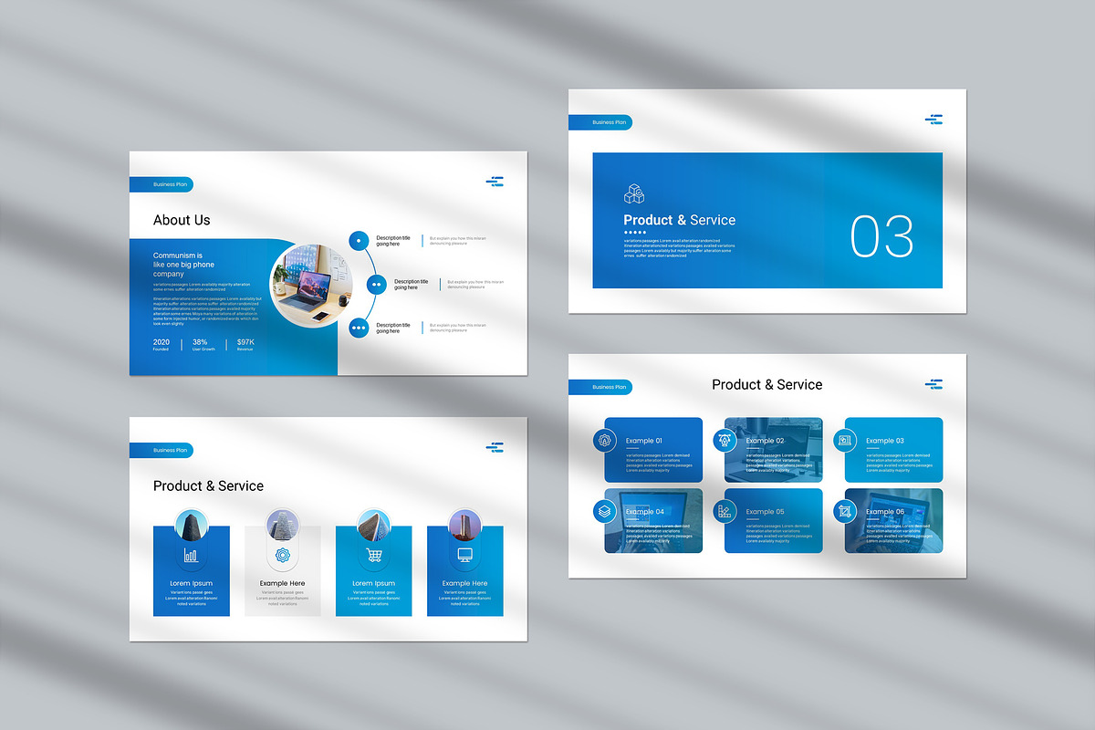 Business Plan Presentation Template preview 5