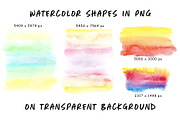 Gradient watercolor background set, a Texture Graphic by Alena Solonshchikova (Thumbnail 7 of 11)