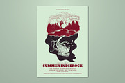 Lake Monster Vector Art Flyer, a Flyer Template by ashenterprise (Thumbnail 1 of 3)